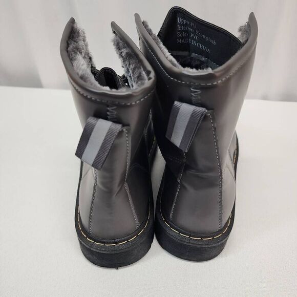 EQUICK Size 11 Women's Combat Boots Lace up Ankle Waterproof Booties anti-slip F - Picture 4 of 10